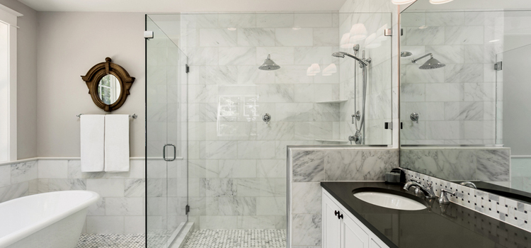 bathroom shower door installation in Rancho Santa Margarita